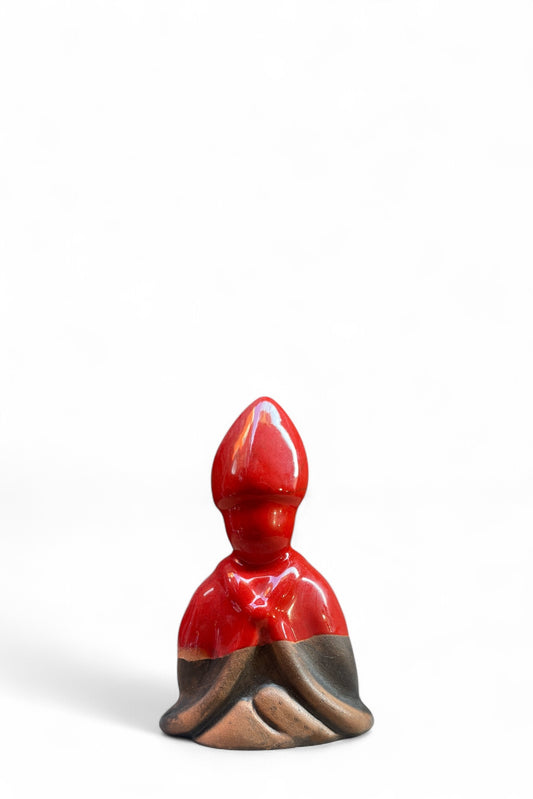 San Gennaro Vesubio - Escultura de terracota (15 cm)