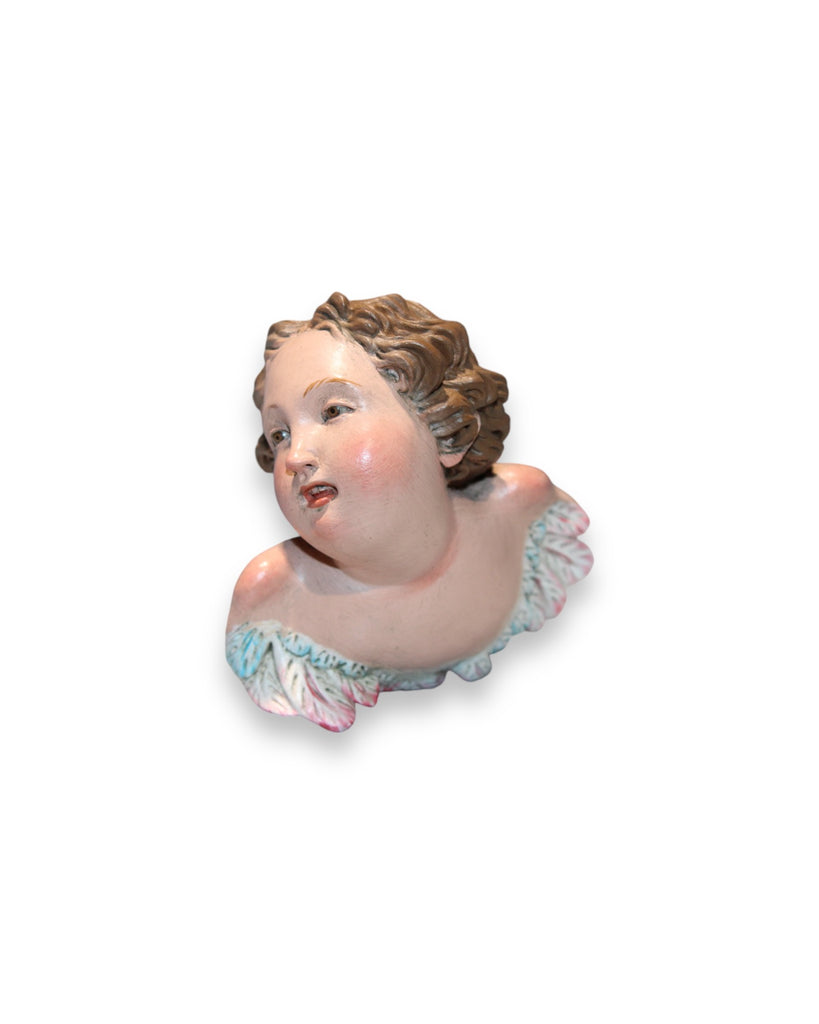 Cherubino Sx - Escultura de terracota (6x7cm)