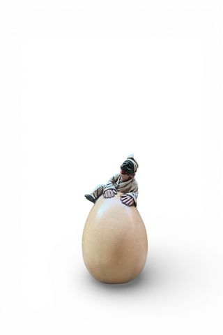 Uovo di Pulcinella - 12 cm