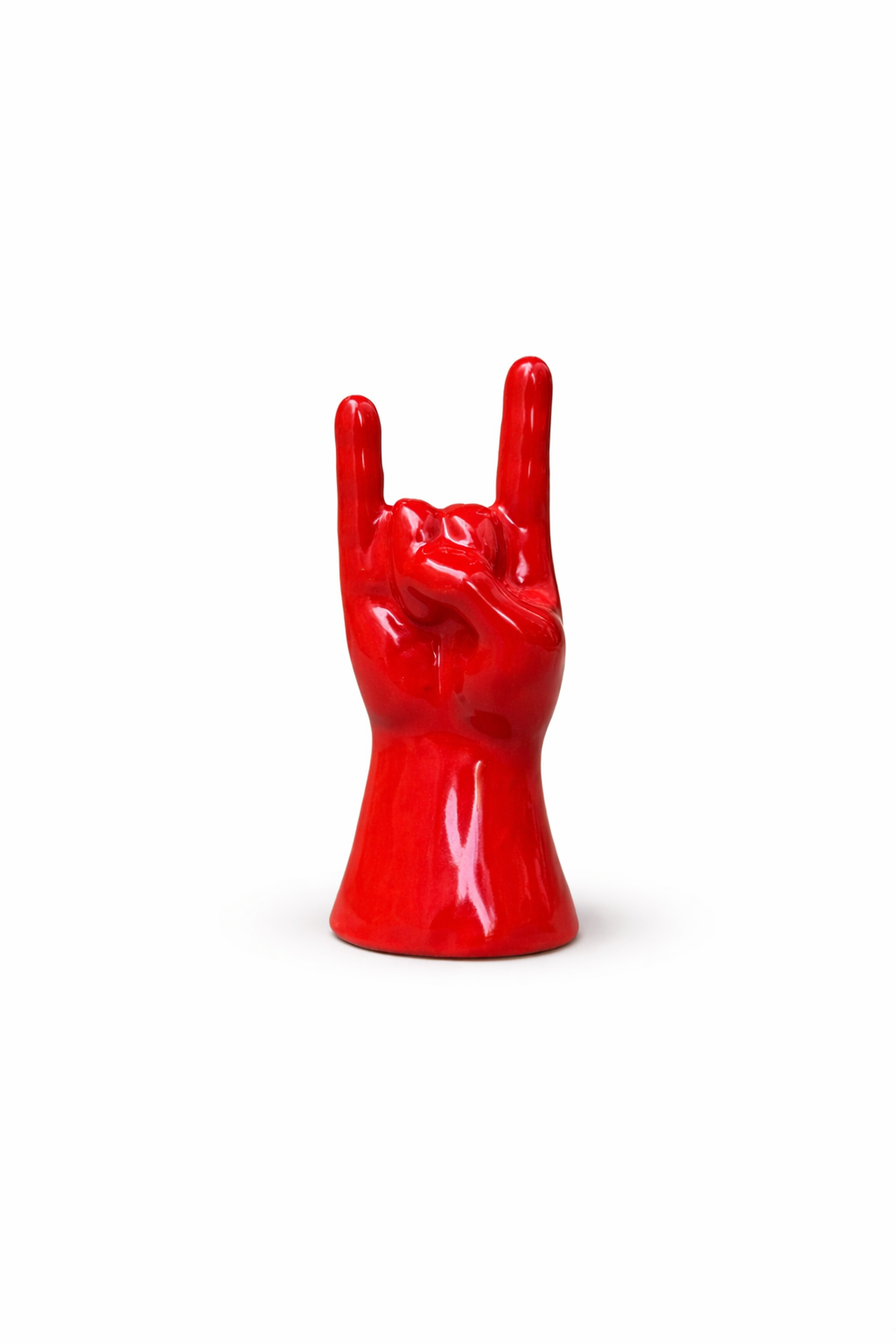 Cuerno triangular - Escultura de terracota