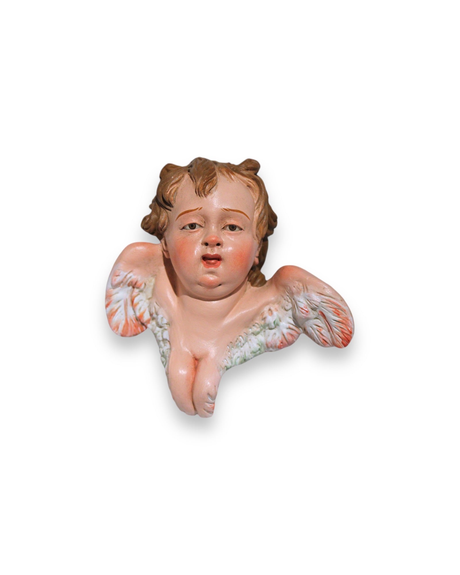 Querubín - Escultura de terracota (6x7cm)