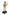 Pulcinella putipù - sculpture 35 cm