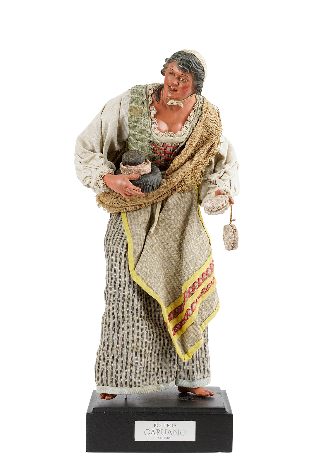 Zingara - Scultura presepiale (38 cm)
