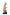 Oriental dwarf with monkey - nativity sculpture (34 cm)