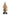 Oriental dwarf with monkey - nativity sculpture (34 cm)