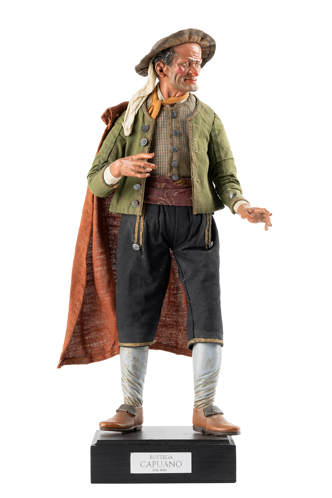 Vecchio nobile - Scultura presepiale (40 cm)