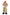 Donna nobile - Scultura presepiale in terracotta (40 cm)
