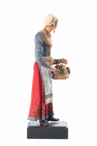 Donna nobile - Scultura presepiale (38 cm)