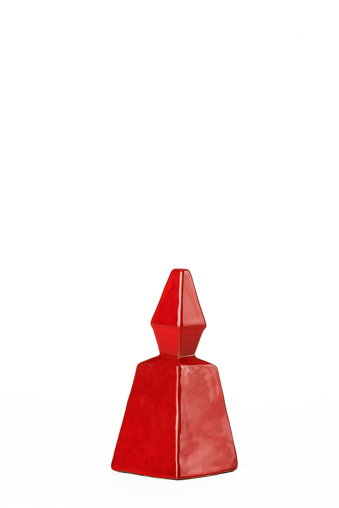 San Gennaro Geometrico - Scultura in terracotta (15 cm)