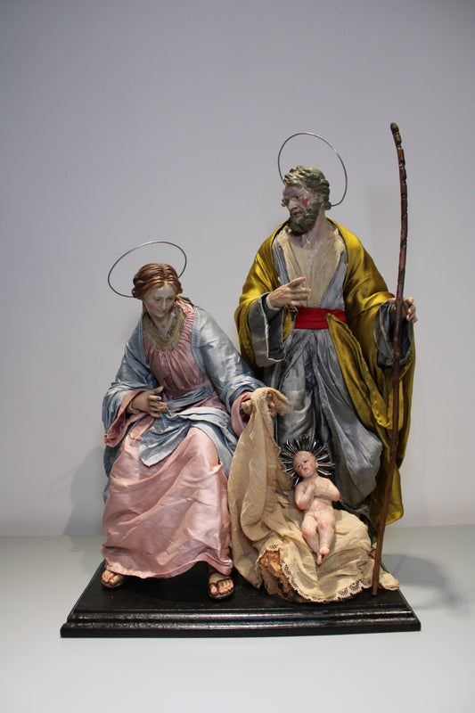 Nacimiento sobre base barroca 30 cm