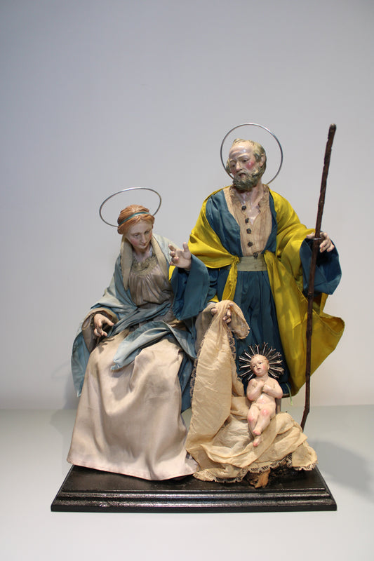 Nacimiento sobre base barroca 30 cm