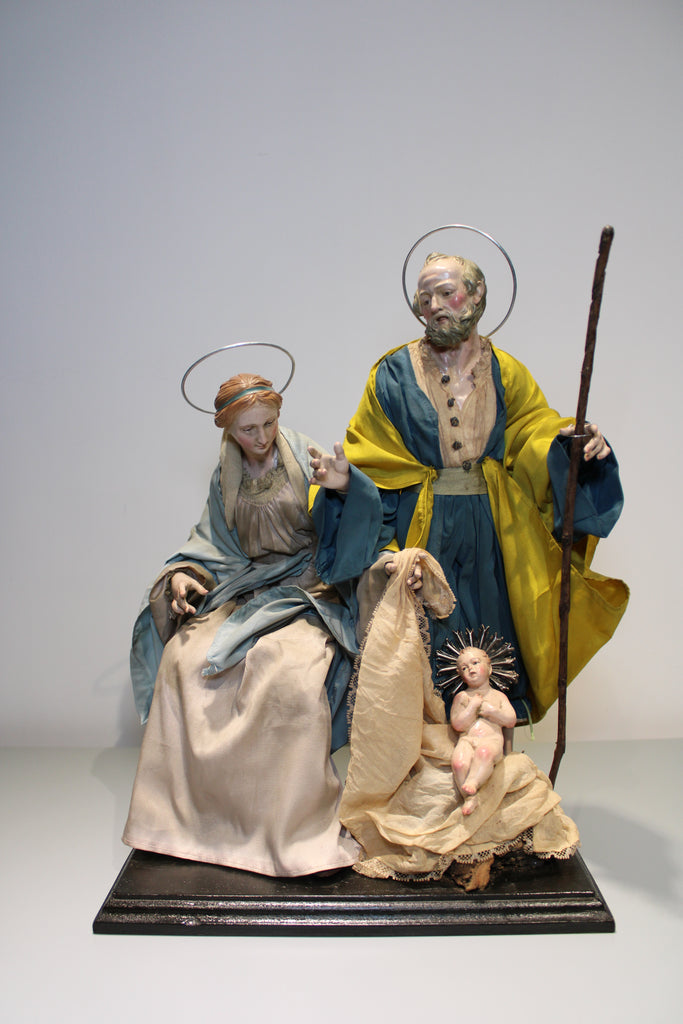 Nacimiento sobre base barroca 30 cm