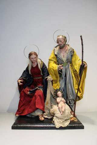 Nacimiento sobre base barroca 30 cm