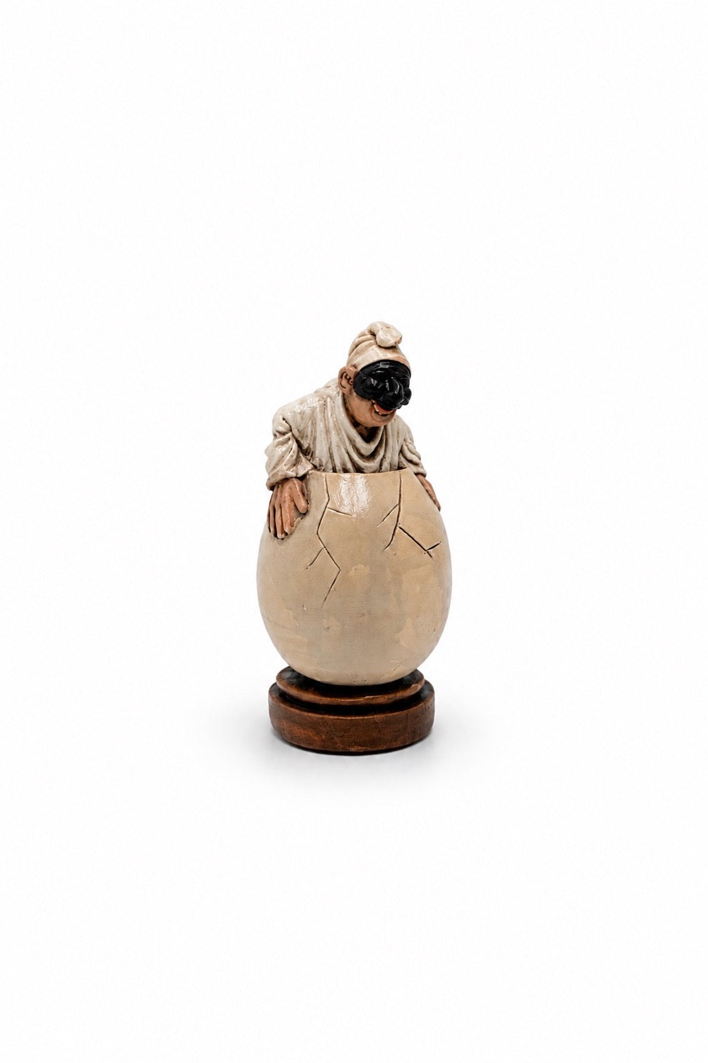 Uovo di Pulcinella Piccolo 12 cm