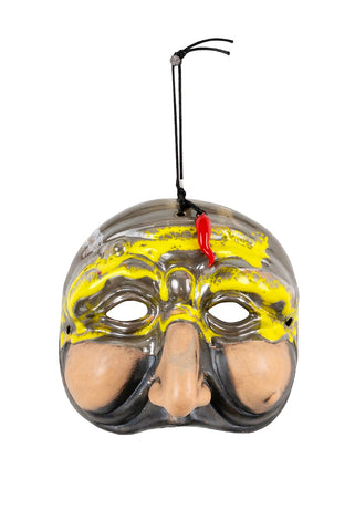 Máscara Mediana - Escultura de terracota (15x14 cm)