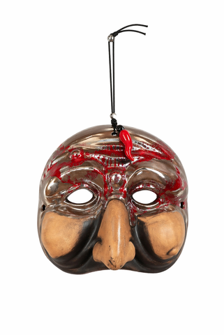 Máscara Mediana - Escultura de terracota (15x14 cm)