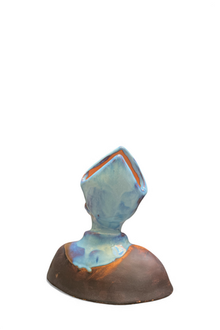 Busto San Gennaro Azzurro 20 cm