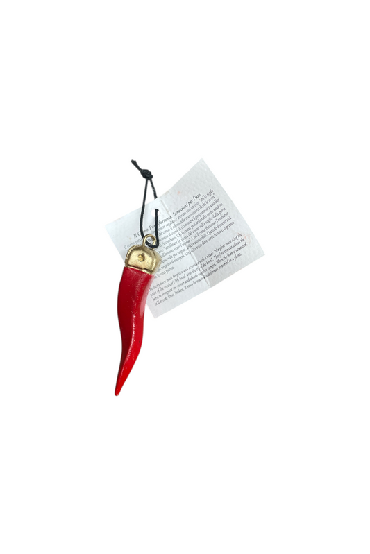 Corno con Corona Squadrato 6 cm