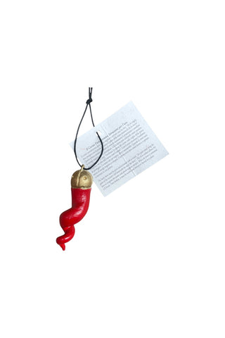 Corno con Corona a Spirale 6 cm