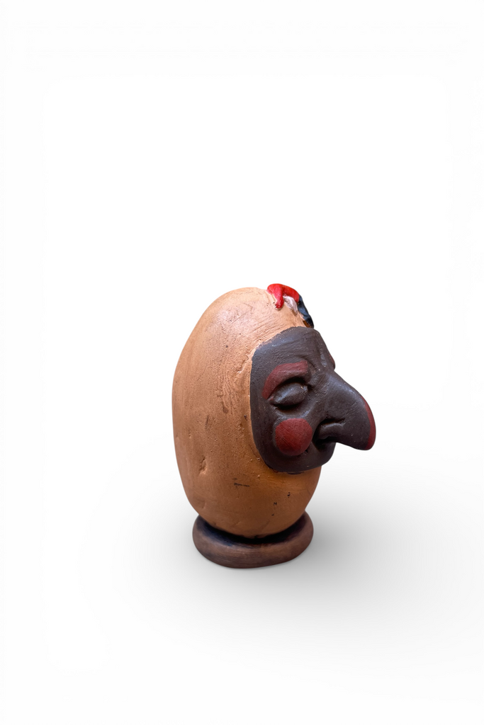 Mini Huevo - Escultura de Terracota (6 cm)