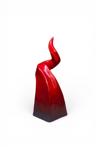 Corno Portafortuna 22 cm - Base quadrata