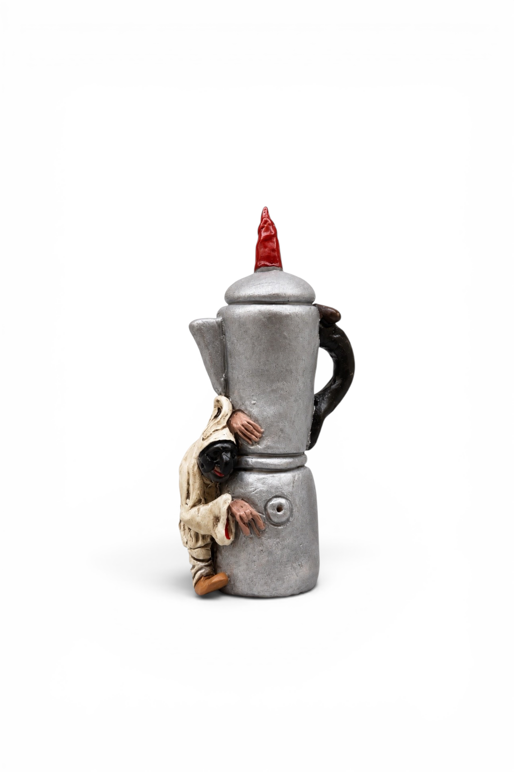 Caffettiera Napoletana con Pulcinella 18 cm