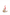 Corno con Pulcinella – 14 cm