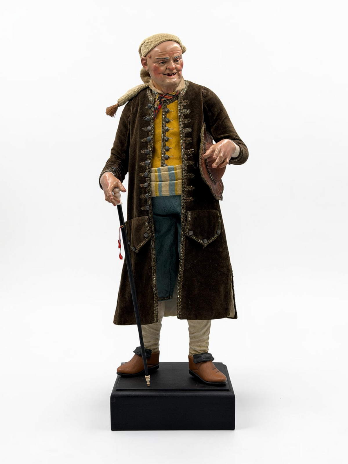 Dama noble – Escultura de belén en terracota (40 cm)