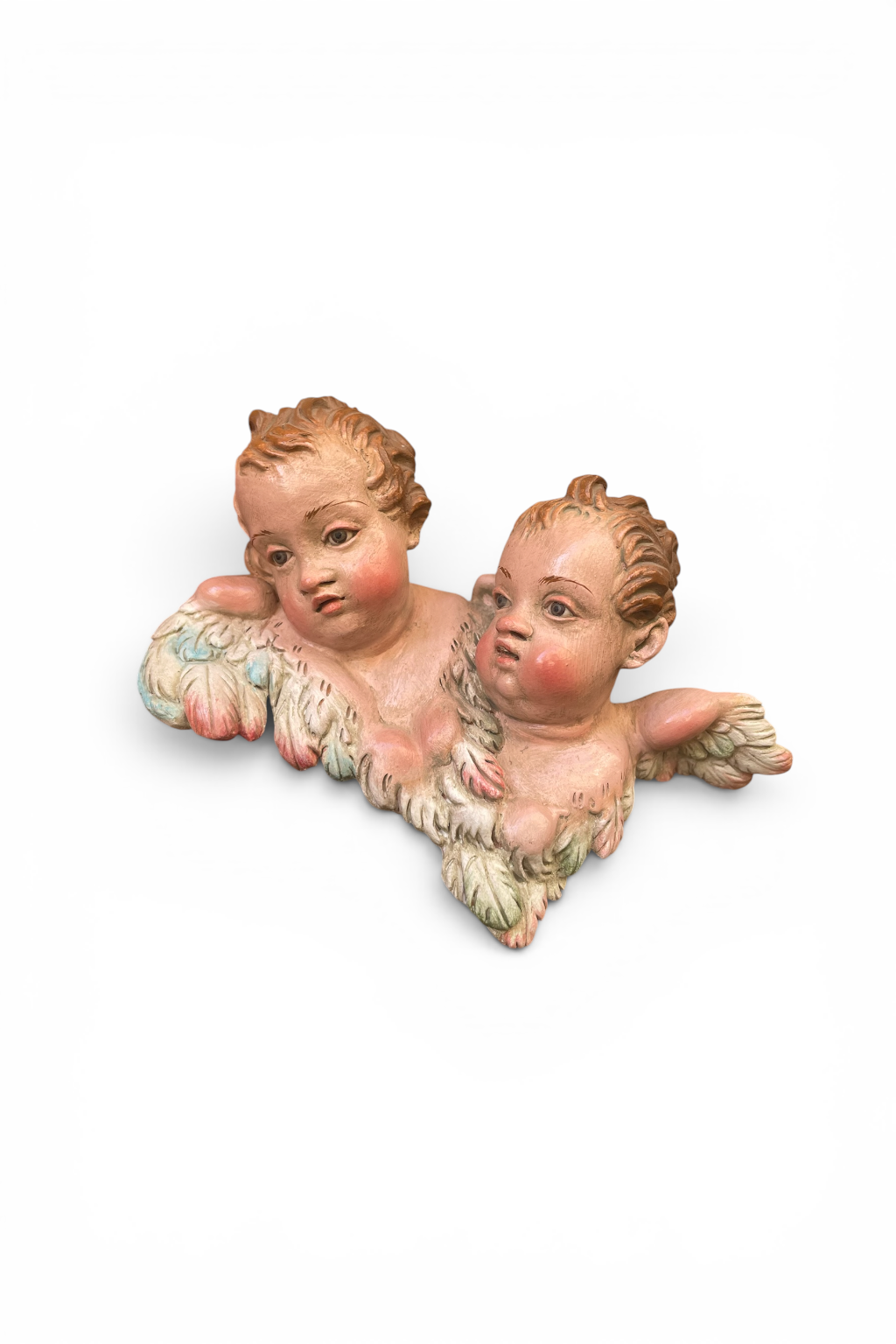 Cherubino Sx - Escultura de terracota (6x7cm)
