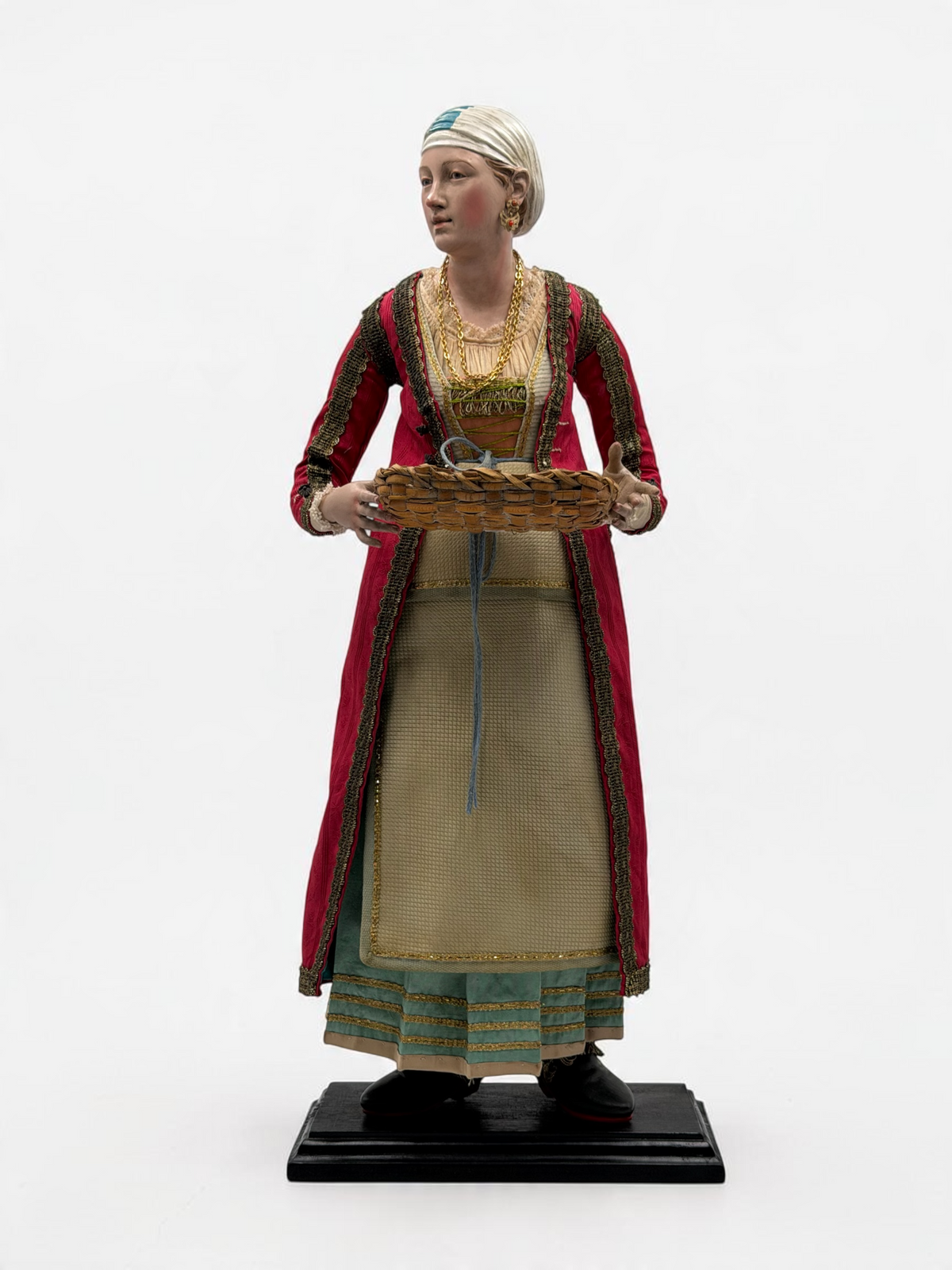 Procida Woman with Swaddled Baby Nativity Figurine 40 cm
