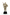 Pulcinella putipù - sculpture 35 cm