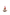 Pulcinella sitting hugging the horn