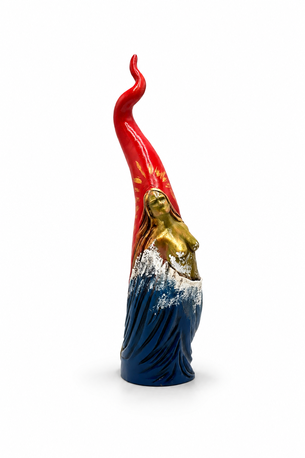 Cuerno de Pulcinella - Escultura de terracota (30 cm)