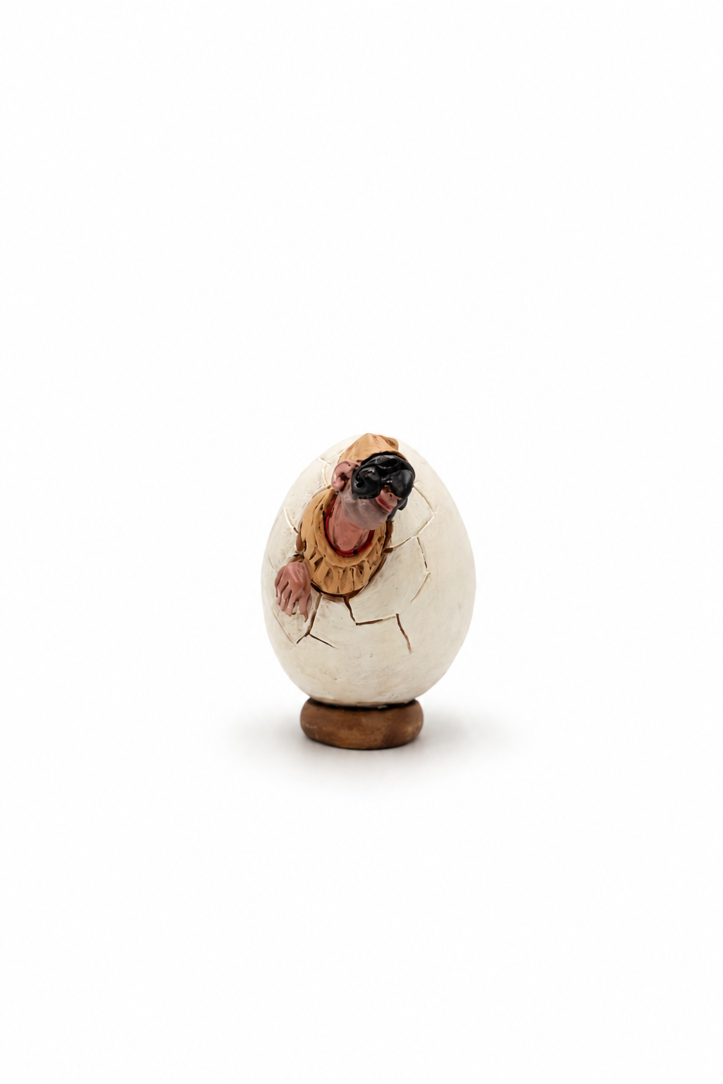 Uovo di Pulcinella 10 cm