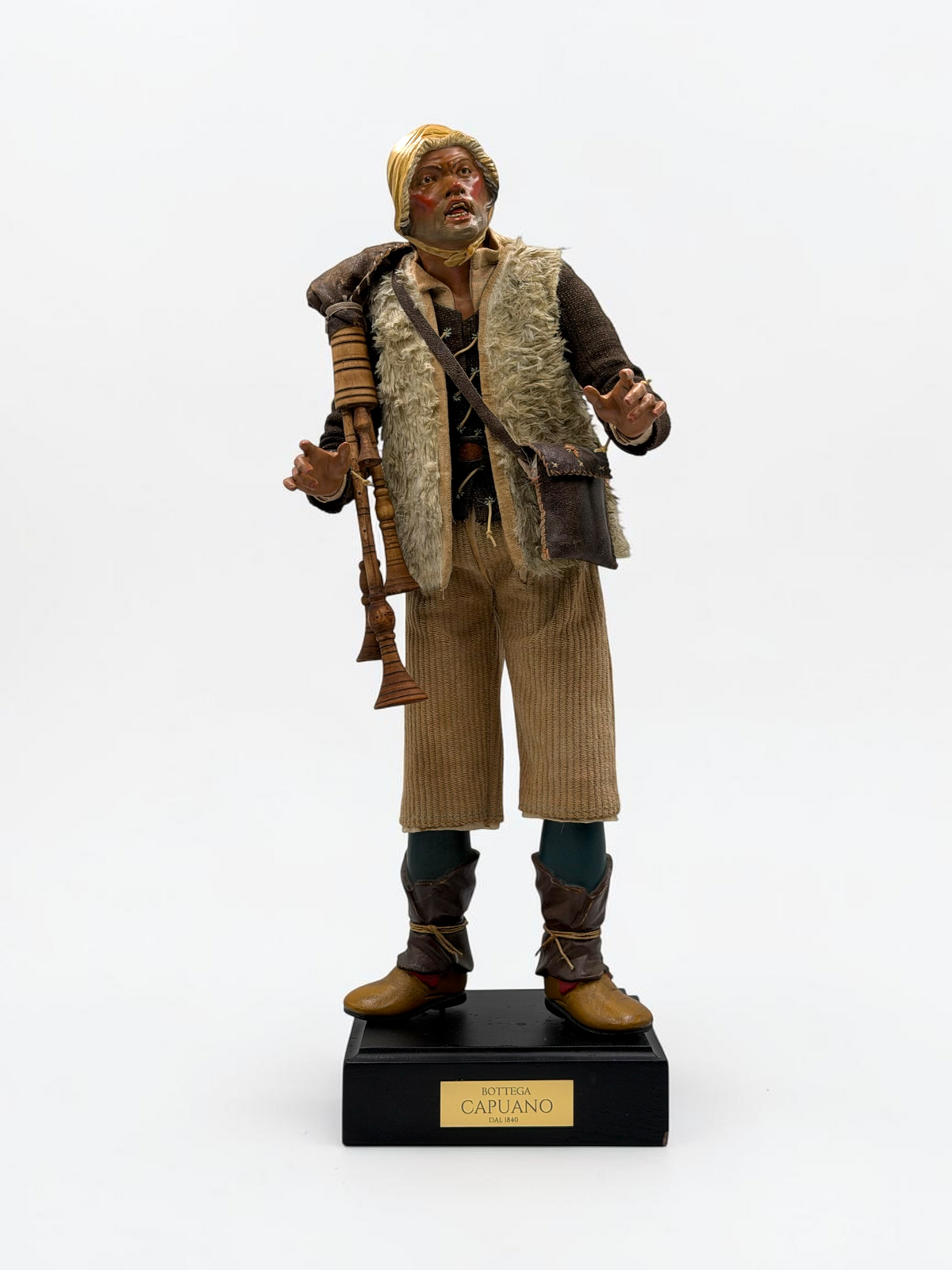 Adelige Dame – Krippenskulptur aus Terrakotta (40 cm)